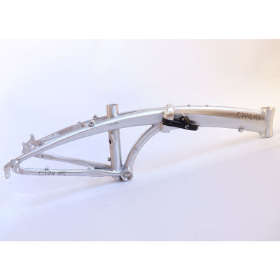 Cadre de vélo OEM personnalisé Cadre pliable de vélo électrique 2900g Mode de traitement de surface brillante