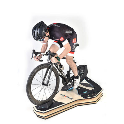 Parking sécurisé porte-vélo pliable utile et économe en espace avec bloc d'amortissement en caoutchouc