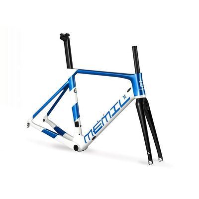 44/47/50/53/56/59cm Full Suspension Carbon Frame Vélo de route pour les besoins du client