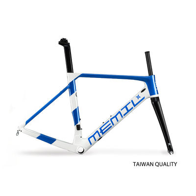 44/47/50/53/56/59cm Full Suspension Carbon Frame Vélo de route pour les besoins du client