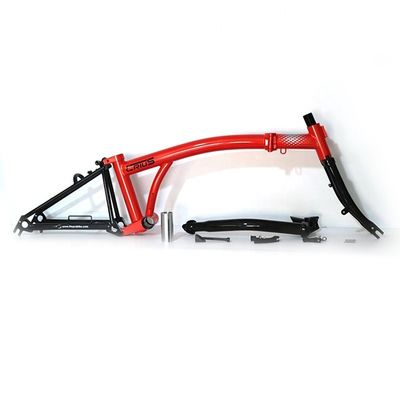 Vélo pliable en acier léger de 16"-17" CR-MO 4130 pour les aventures en plein air