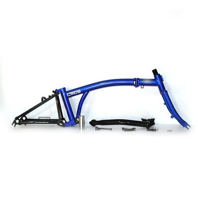 Vélo pliable en acier léger de 16"-17" CR-MO 4130 pour les aventures en plein air