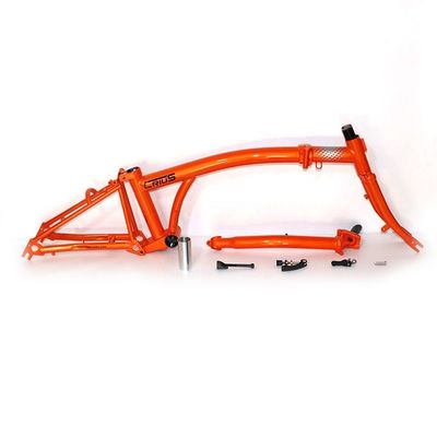 Vélo pliable en acier léger de 16"-17" CR-MO 4130 pour les aventures en plein air