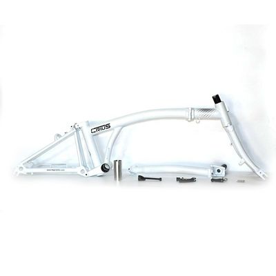 Vélo pliable en acier léger de 16"-17" CR-MO 4130 pour les aventures en plein air