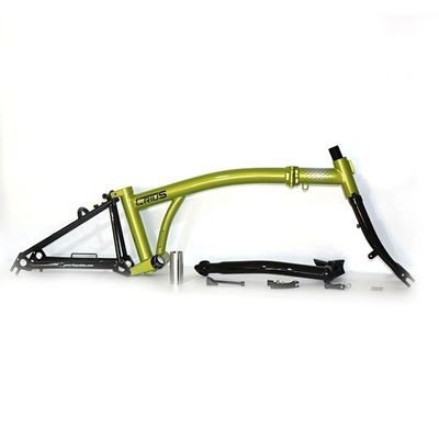 Vélo pliable en acier léger de 16"-17" CR-MO 4130 pour les aventures en plein air