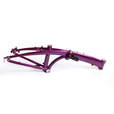 Cadre de vélo pliable en aluminium Crius 20 pouces Velocity Cadre de vélo pliable en aluminium
