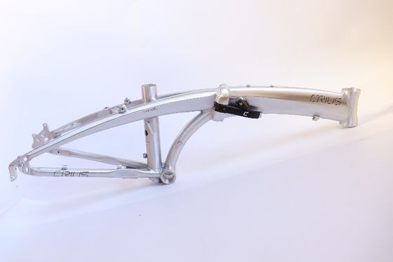 Cadre de vélo pliable en aluminium Crius 20 pouces Velocity Cadre de vélo pliable en aluminium