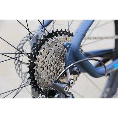 VTT à vélo de montagne pliable avec une capacité de charge de 150 kg et une suspension complète de 27,5 pouces