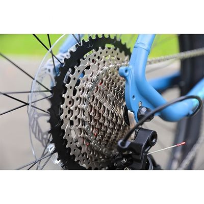 27Vélo adulte en alliage d'aluminium de 5 pouces avec 150 kg de charge et freins à disque hydraulique