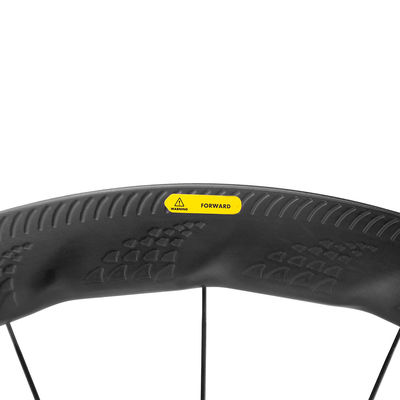 Vélos de vélo de route en fibre de carbone 25 mm largeur 50 mm profondeur moyeux de roulement céramique