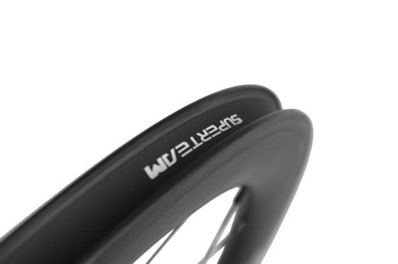 Superteam 38 mm roue de route avec système de freinage en V et R13 Black Hub Elbow