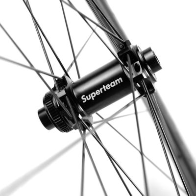 Superteam Tubulaire sans tube 25 mm Jante de vélo en fibre de carbone