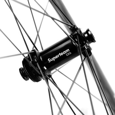 Superteam personnalisé 25mm largeur 45mm profondeur Clincher roues de vélo en carbone