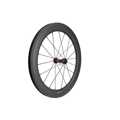 1300 kg 451 Roue de vélo en carbone sans tube Ultra léger Toray Matériau en fibres de carbone
