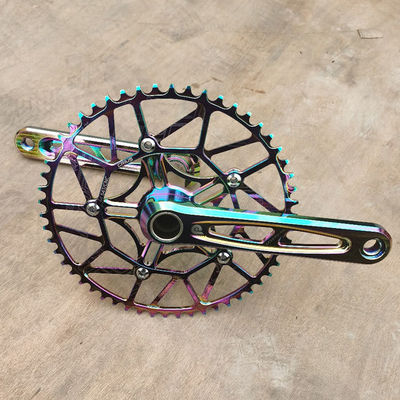 Crankset de vélo Litepro Plus 54T 170mm BCD 130mm Alliage d'aluminium Manche creuse par Crius