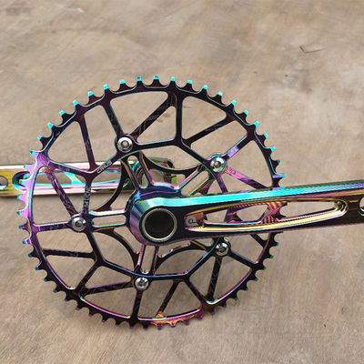Crankset de vélo Litepro Plus 54T 170mm BCD 130mm Alliage d'aluminium Manche creuse par Crius
