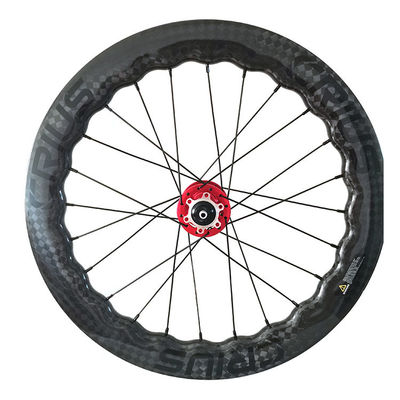 24-30h 20 pouces 451 roue de carbone pliable roue de vélo roue de vélo pinceau de disque frein de carbone pliable roues de vélo
