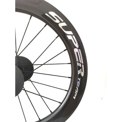 451 Disque brouillard 3K brillant centre de roulement en céramique lame rayons Superteam roue de carbone