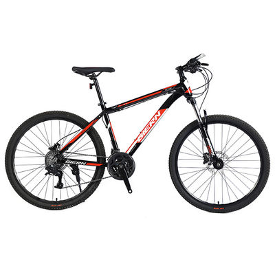 Vélo de montagne avec fourchette Sus verrouillable et cassette pour le moyeu de freinage à disque