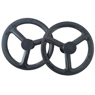 Super Team 451 3K Grosy Rim Brake Wheelset Noir pour les vélos de montagne professionnels