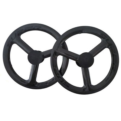 Super Team 451 3K Grosy Rim Brake Wheelset Noir pour les vélos de montagne professionnels