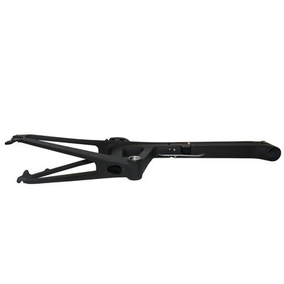 Cadre de vélo en carbone élégant de 20 pouces avec mode de traitement de surface brillante et BB92mm Pressfit