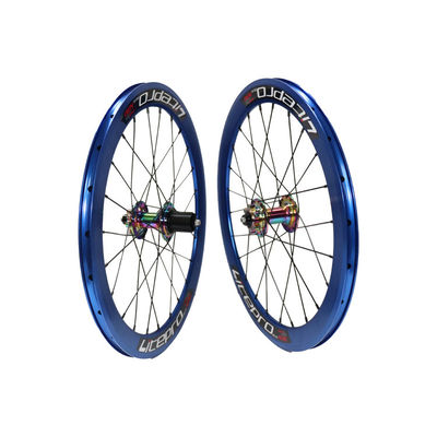 451 frein à disque alliage d'aluminium roues de vélo roues de vélo clincher 24-30h trou à rayures