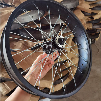20*4.0 Ensemble de roues en aluminium à double paroi pour vélos électriques