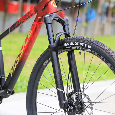 Vélo de montagne en fibre de carbone de 29 pouces pour adultes avec une cassette HG de 11 à 50 T