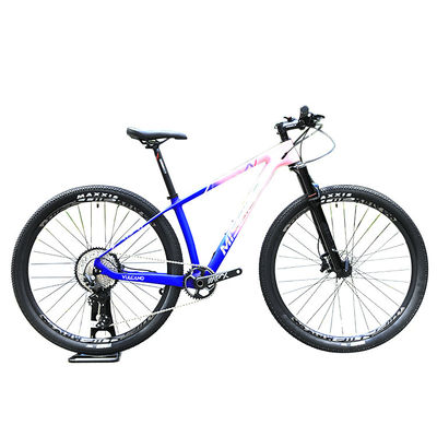 Vélo de montagne en fibre de carbone pour adultes 29 pouces fourchette en alliage d'aluminium