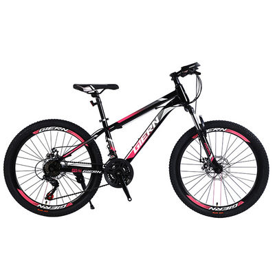 26 pouces roue vélos de montagne pour adultes cadre en acier et matériau de jante garantie