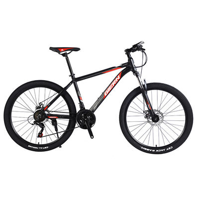Vélo de montagne de sport en acier avec une largeur de pneu de 26 pouces et un frein à disque mécanique Tongli