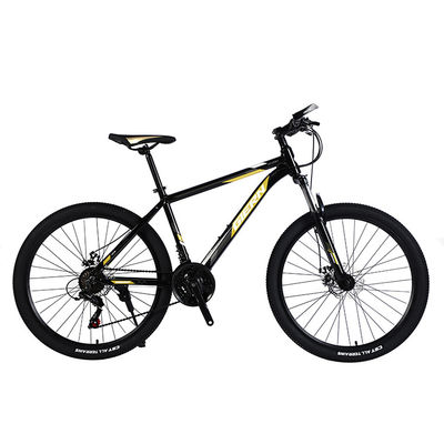 Vélo de montagne de sport en acier avec une largeur de pneu de 26 pouces et un frein à disque mécanique Tongli