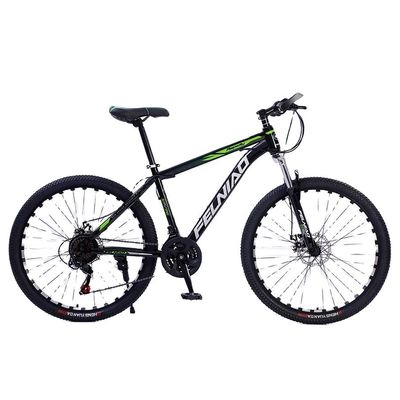 Vélo de montagne en aluminium avec capacité de charge de 100 kg et système de freinage hydraulique Shimano
