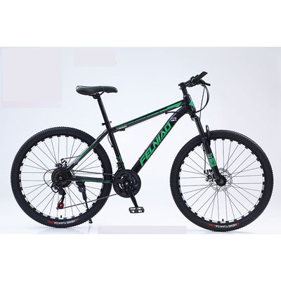 Vélo de montagne en aluminium avec capacité de charge de 100 kg et système de freinage hydraulique Shimano