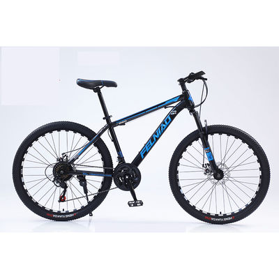 Vélo de montagne en aluminium avec capacité de charge de 100 kg et système de freinage hydraulique Shimano