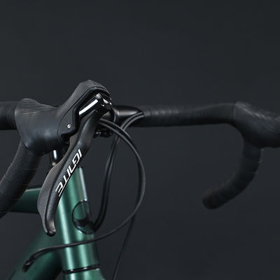 700C Bicicycle Supply Copie Cadre de carbone Dérailleur avant Oui Alliage Vélo routier Tête en aluminium