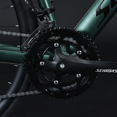 700C Bicicycle Supply Copie Cadre de carbone Dérailleur avant Oui Alliage Vélo routier Tête en aluminium
