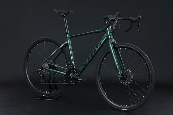 700C Bicicycle Supply Copie Cadre de carbone Dérailleur avant Oui Alliage Vélo routier Tête en aluminium