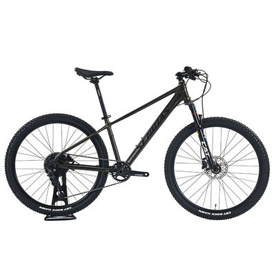Vélo de montagne en aluminium à suspension complète avec roue de 27,5 pouces et changement de direction Shimano