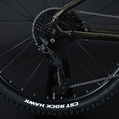 Vélo de montagne en aluminium à suspension complète avec roue de 27,5 pouces et changement de direction Shimano