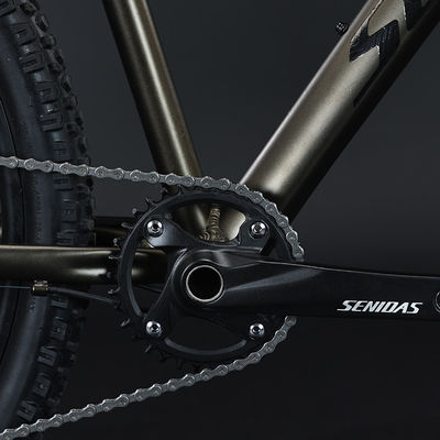 Vélo de montagne en aluminium à suspension complète avec roue de 27,5 pouces et changement de direction Shimano