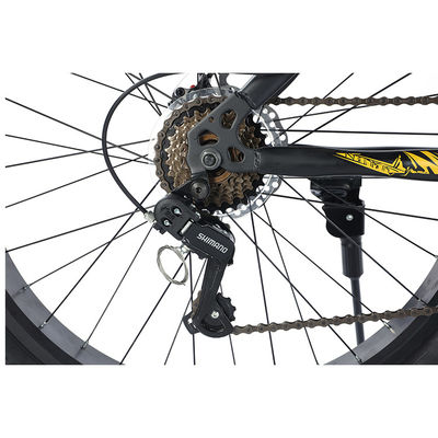 Vélo en acier pour homme 26" x 4,0" Shimano 7s Porteur fort avec logo personnalisé