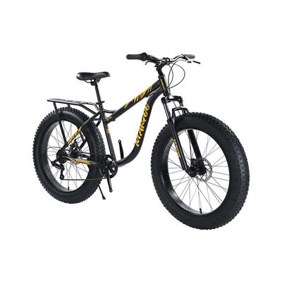 Vélo en acier pour homme 26" x 4,0" Shimano 7s Porteur fort avec logo personnalisé