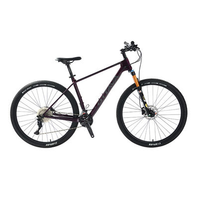 Vélo de montagne en fibre de carbone de 29 pouces avec des pièces de rechange Shimano 22s personnalisable