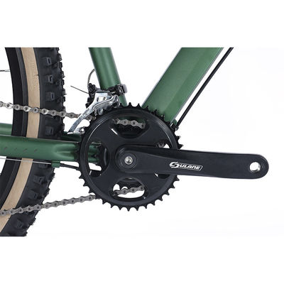 30.5 pouces vélo de montagne cadre en alliage d'aluminium 18 vitesses engrenages frein à disque mécanique