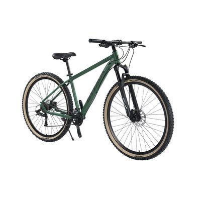 30.5 pouces vélo de montagne cadre en alliage d'aluminium 18 vitesses engrenages frein à disque mécanique