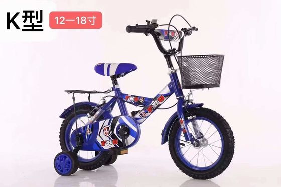 Vélo en acier de 12 pouces pour enfants avec roues d'entraînement Vélo d'entrée de gamme pour enfants de 12 14 16 18 20 pouces avec support