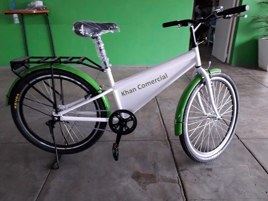 26 pouces AD panneau promotionnel vélo à vitesse unique vélo de ville publicité vélo