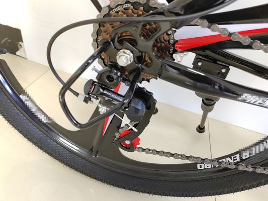 VTT 26 pouces pas cher, 21 vitesses Vélo de montagne 26 pouces robuste Jante monobloc VTT 21 vitesses avec roue monobloc commande en gros